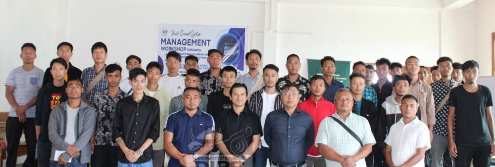 Deputy Commissioner, Noklak, Arikumba inaugurated sound system management workshop at Noklak on June 10 which was initiated by Task Force for Music & Arts (TaFMA) Nagaland in collaboration with TaFMA District Partner, Noklak. DC Noklak, Arikumba speaking on the occasion said that sound system is a very important and essential part in all functions and meetings. Further, He encourages all the trainees to learn properly. Sound Engineer, TaFMA Marcus Geisuo and Assistant Sound Engineer, TaFMA Merensuba were the resource persons during the three-day workshop from June 10 to 12. Altogether 34 trainees attended the workshop.